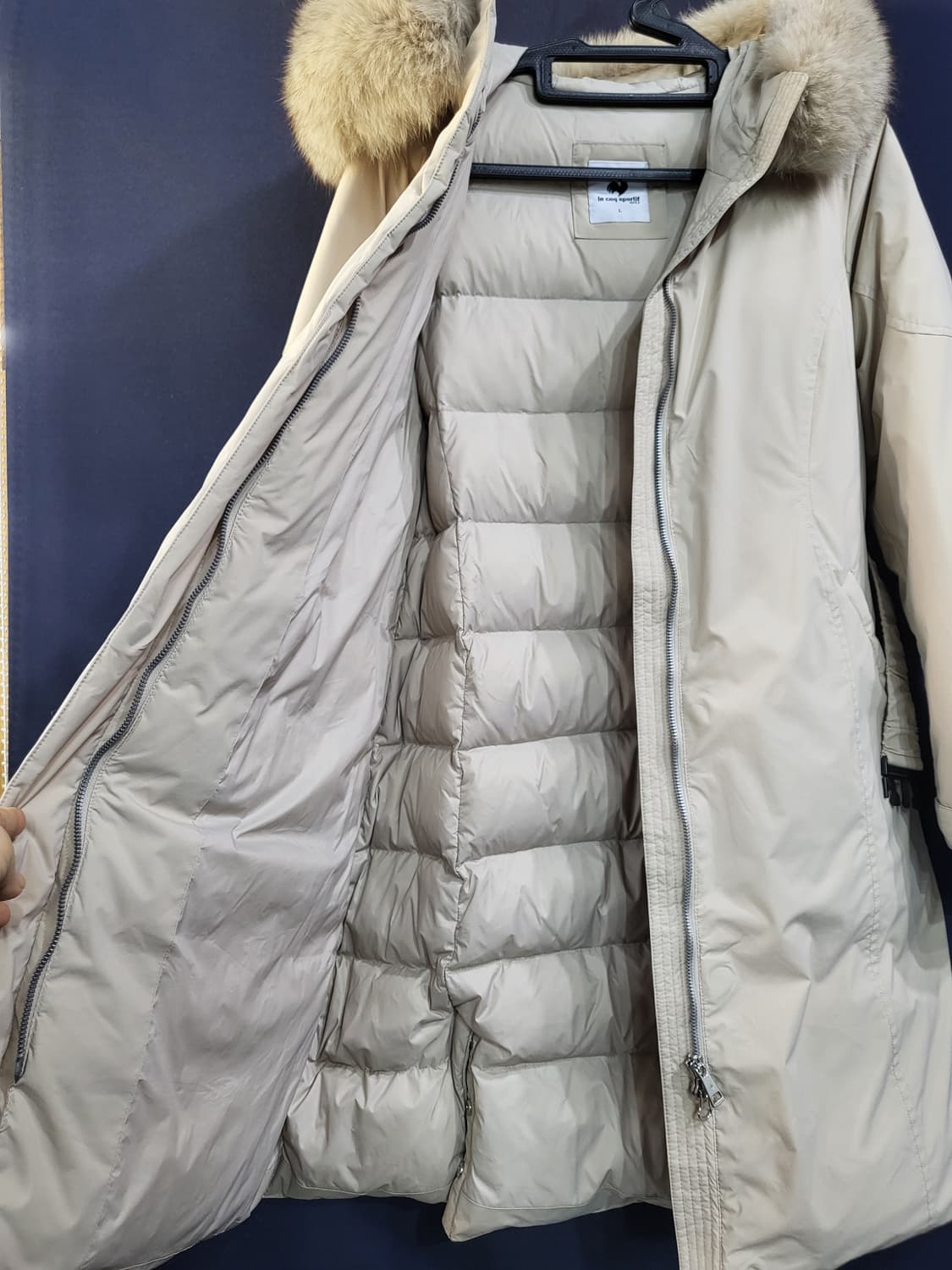 르꼬끄 폭스 구스다운 골프웨어패딩 상품이미지6