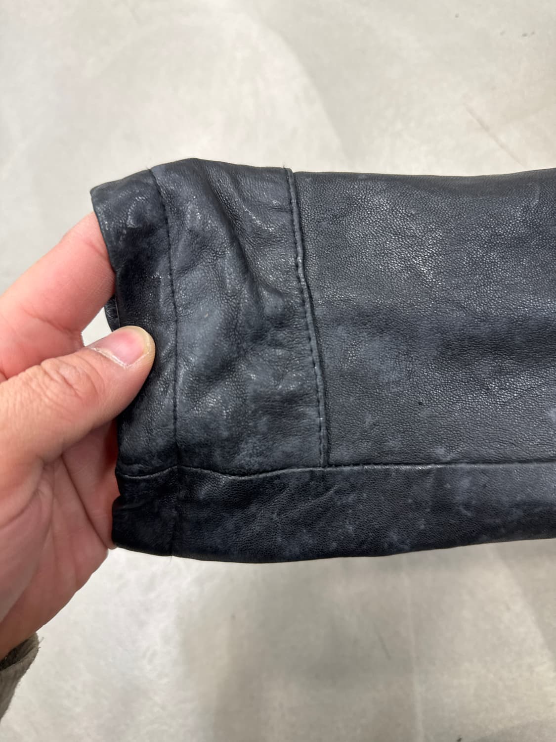 타임 옴므 양가죽 자켓 상품이미지6