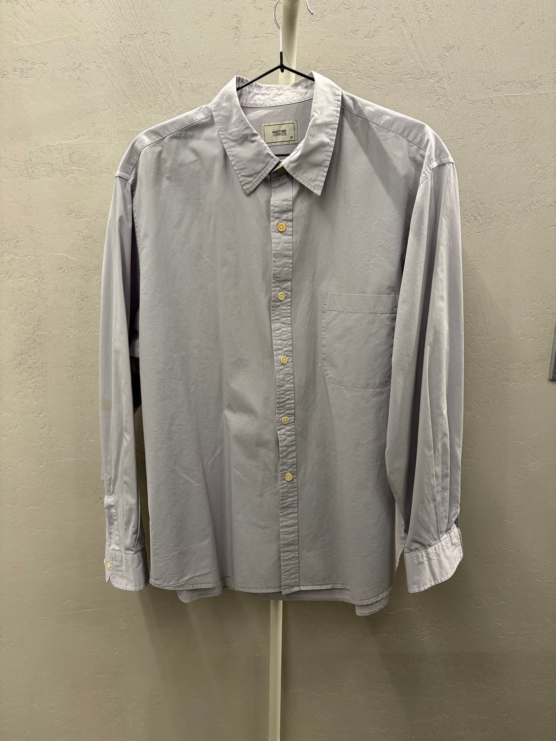 어나더오피스 Bold Garment 셔츠 Dove gray 01 사이즈 상품이미지2