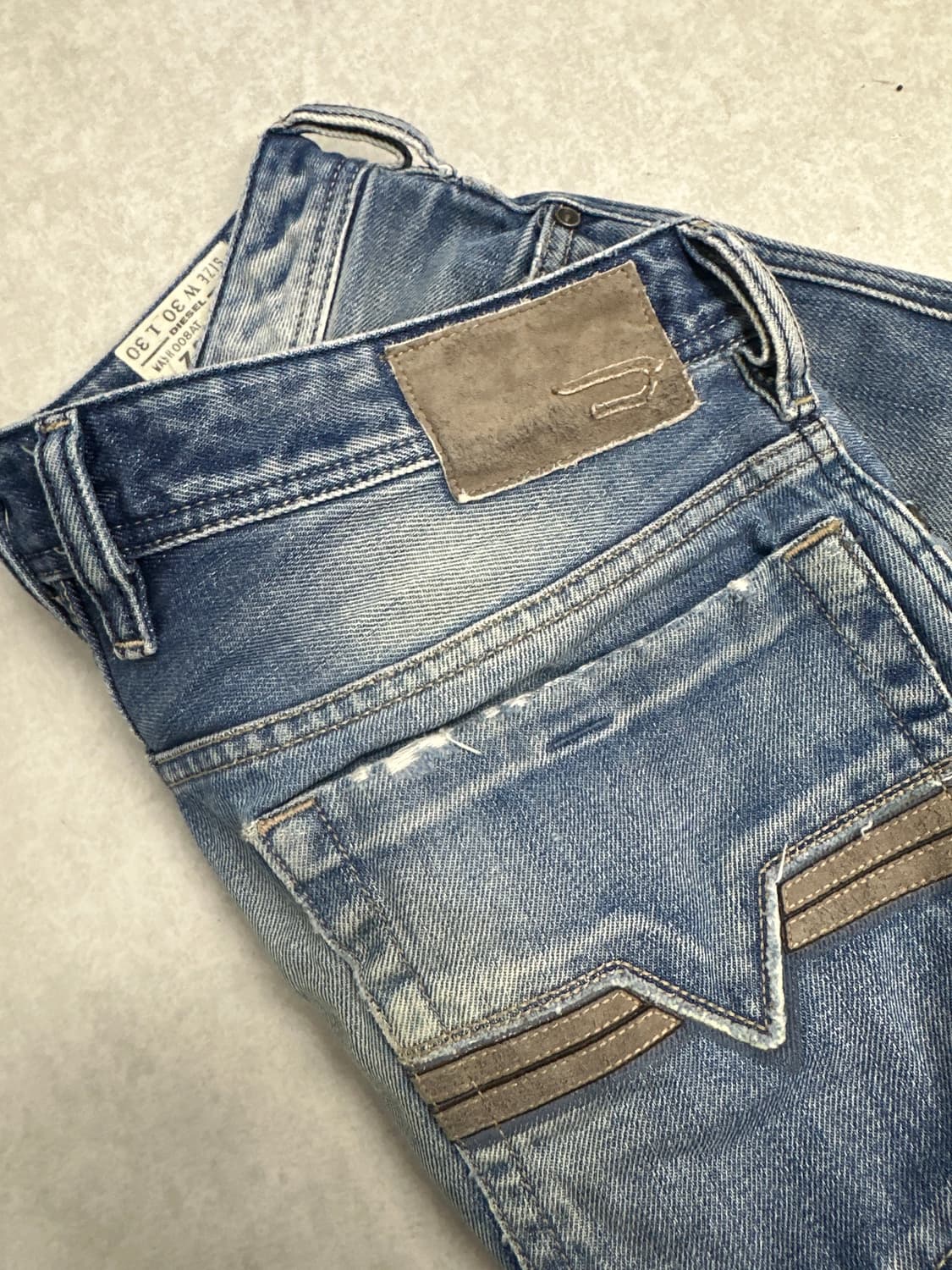 디젤 ZATINY 워싱 부츠컷 상품이미지5