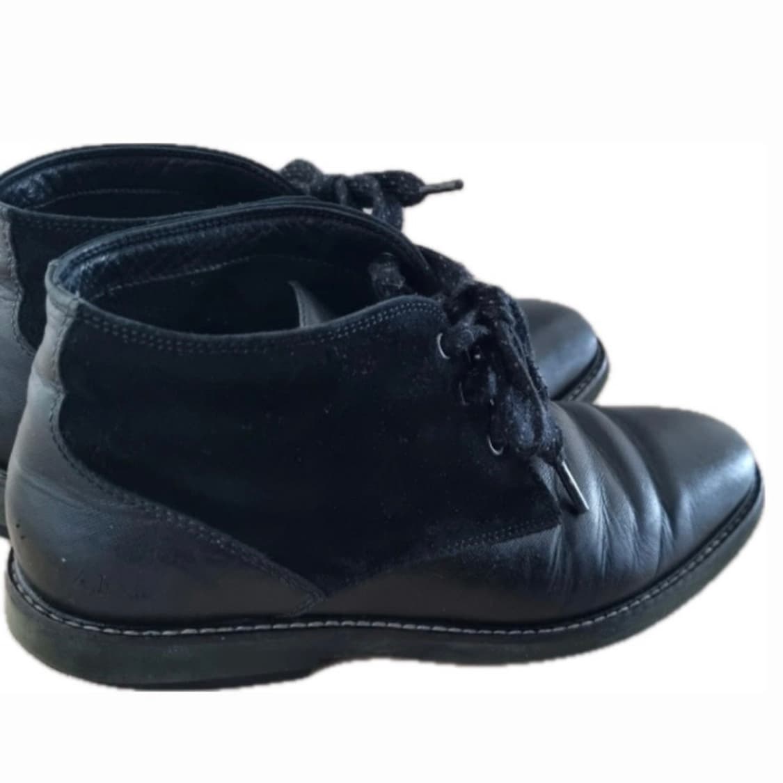 Giorgio Armani 블랙 레더 처카부츠 265 상품이미지3