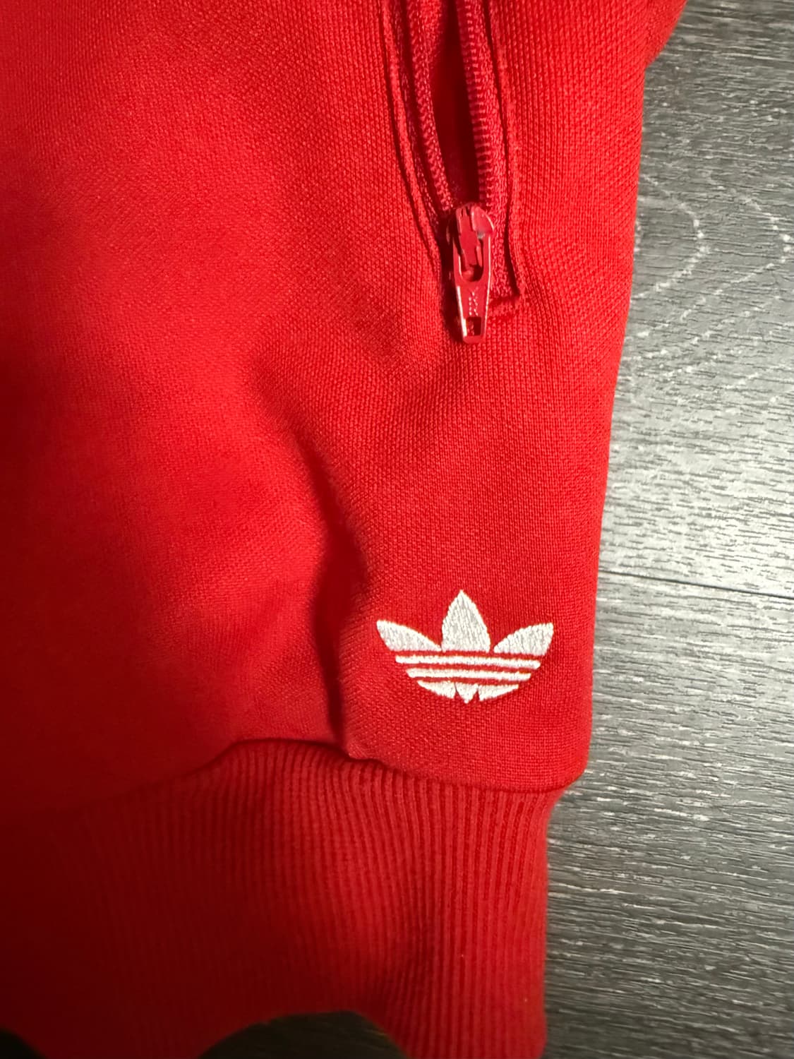 아디다스 레드삼선 제임스헌트 트랙탑 져지자켓 상품이미지4