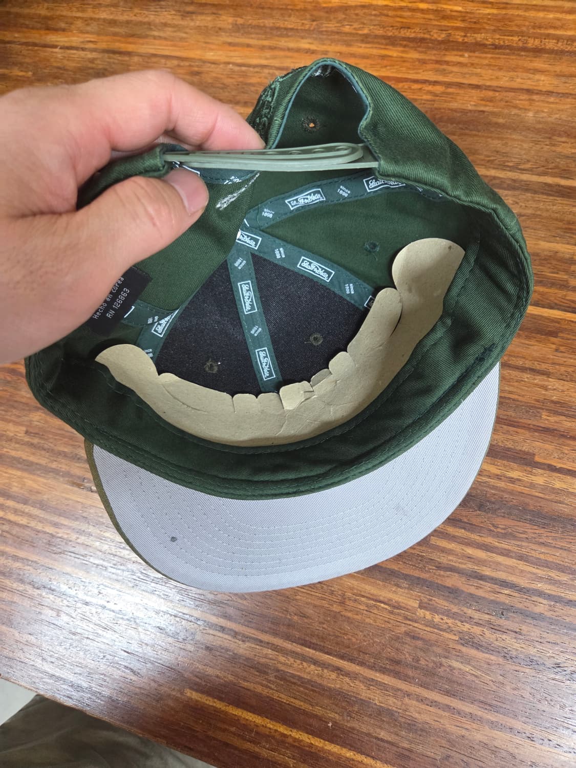 스톨앤딘 빈티지 카모 레인저 스컬 스냅백 모자 프리  상품이미지5