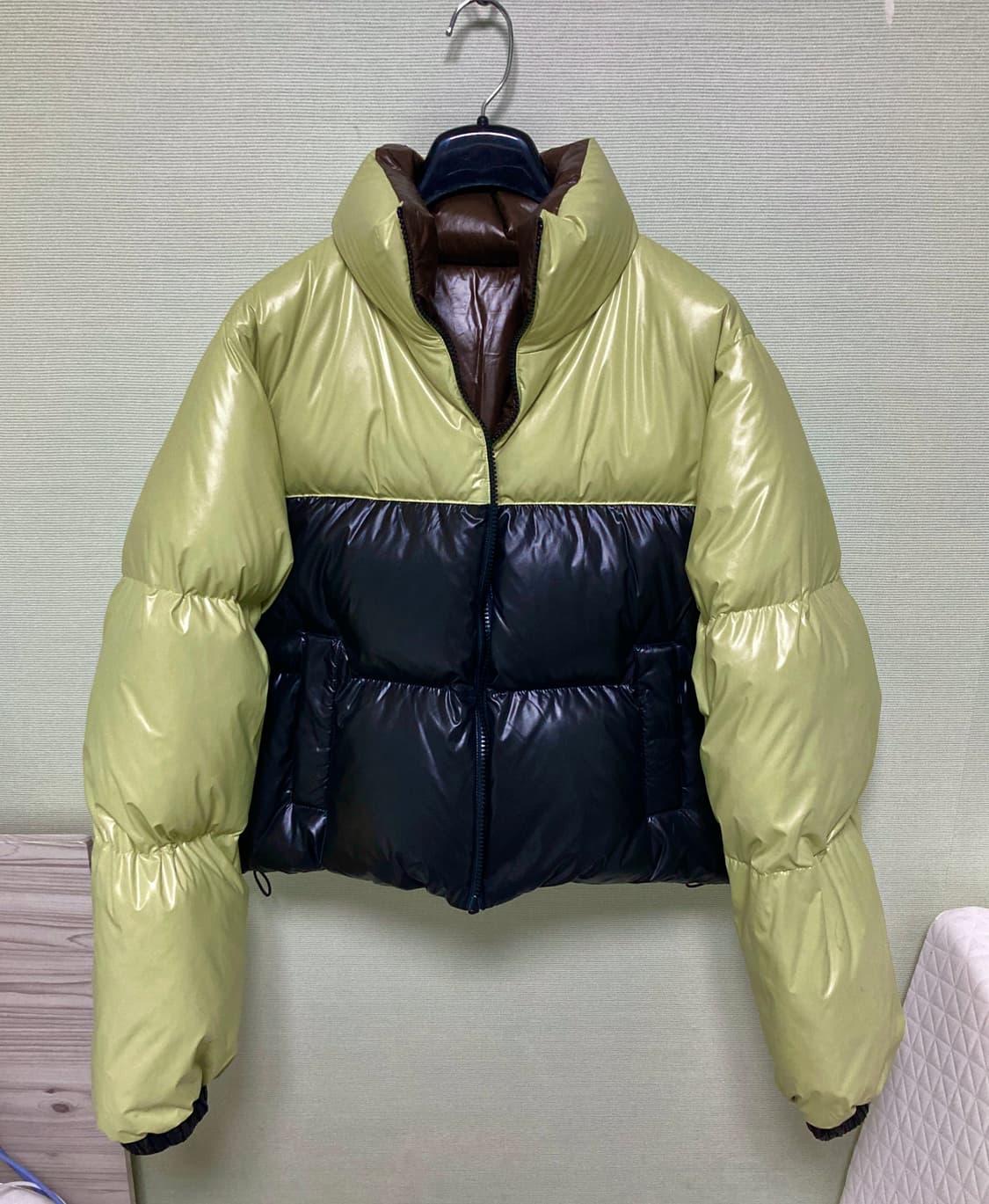 리버시블 덕다운 숏패딩 상품이미지4