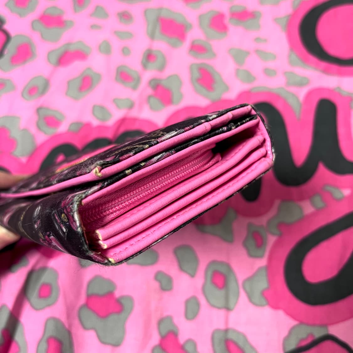 MA*RS마즈 블랙핑크 퍼퓸 장지갑 히메오네갸루 핀터 대장 y2k 00s 상품이미지7