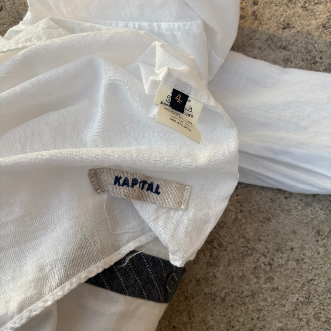 캐피탈 페이크 타이 셔츠 상품이미지10