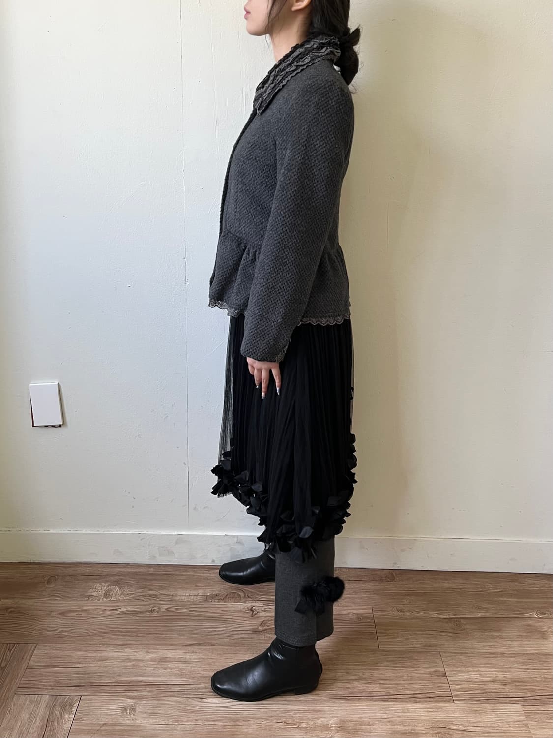 axes femme 트위드 자켓 상품이미지8