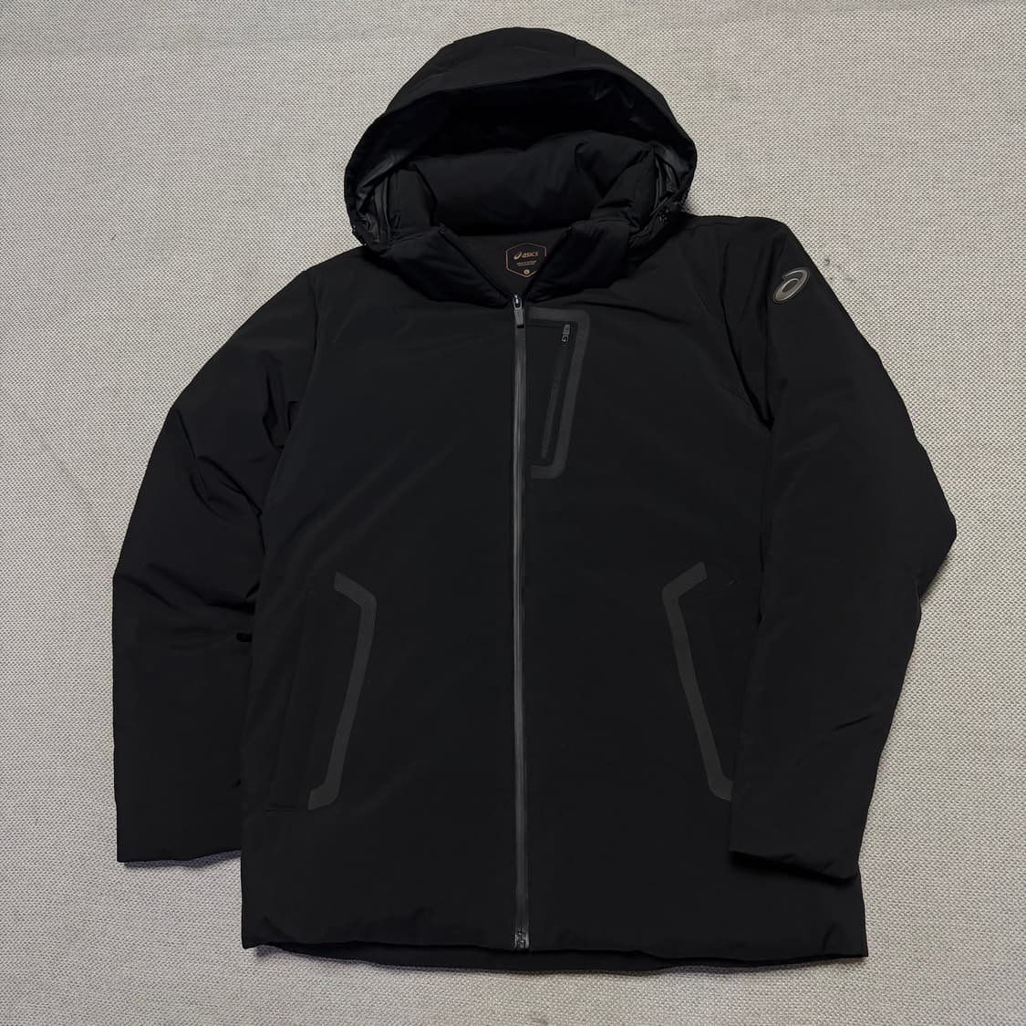 아식스 사이드로고 덕다운 패딩 자켓 상품이미지1