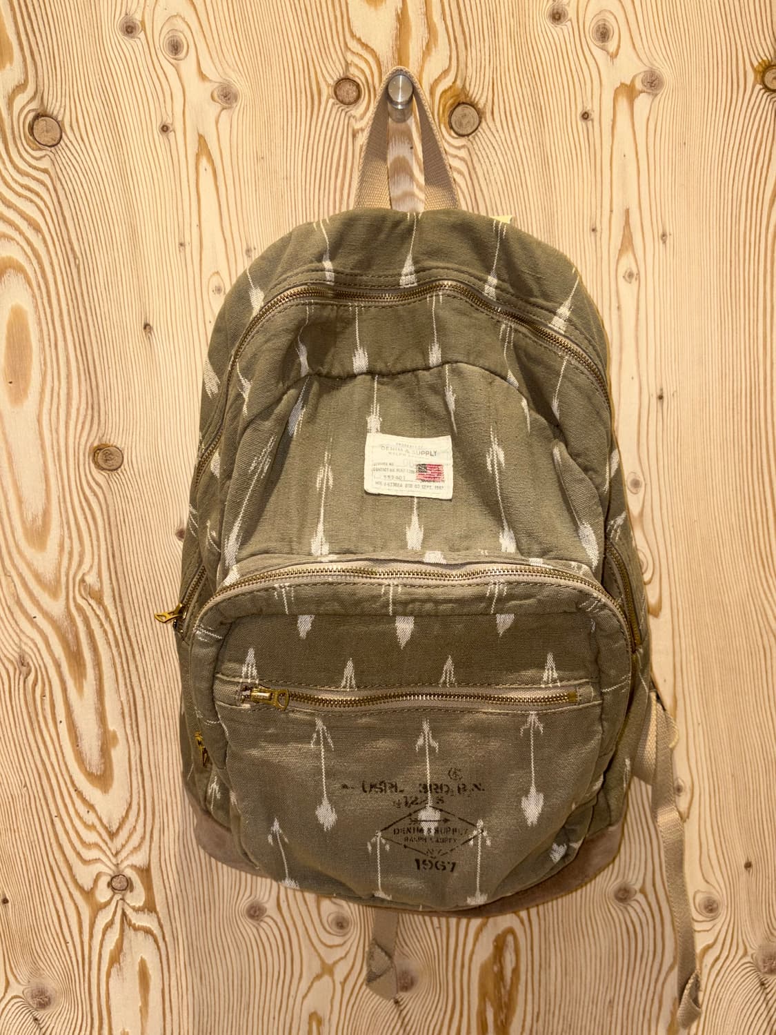 폴로 랄프로렌 데님앤서플라이 캔버스 백팩 상품이미지1