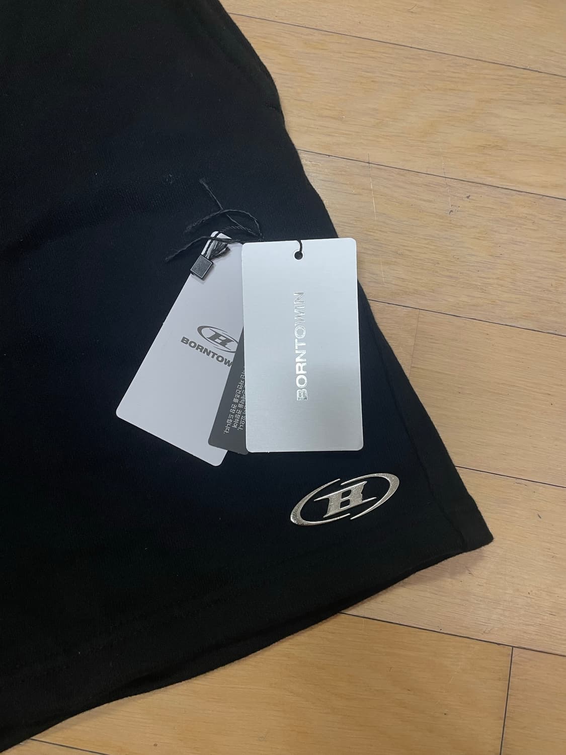 (2) 본투윈 크롬 B 하프 팬츠 쇼츠 블랙 상품이미지5