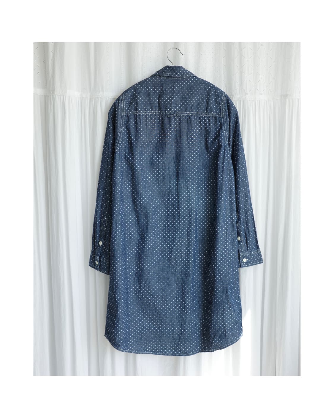 Champ Elysee denim dot one-piece 상품이미지3