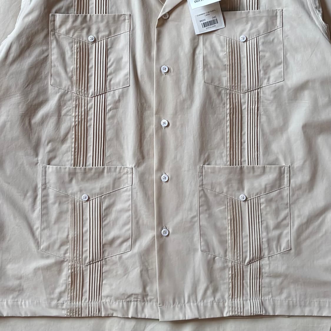 [102] 데드스탁 OUTSTANDING L/B 구아이아베라 쿠바 셔츠 상품이미지3