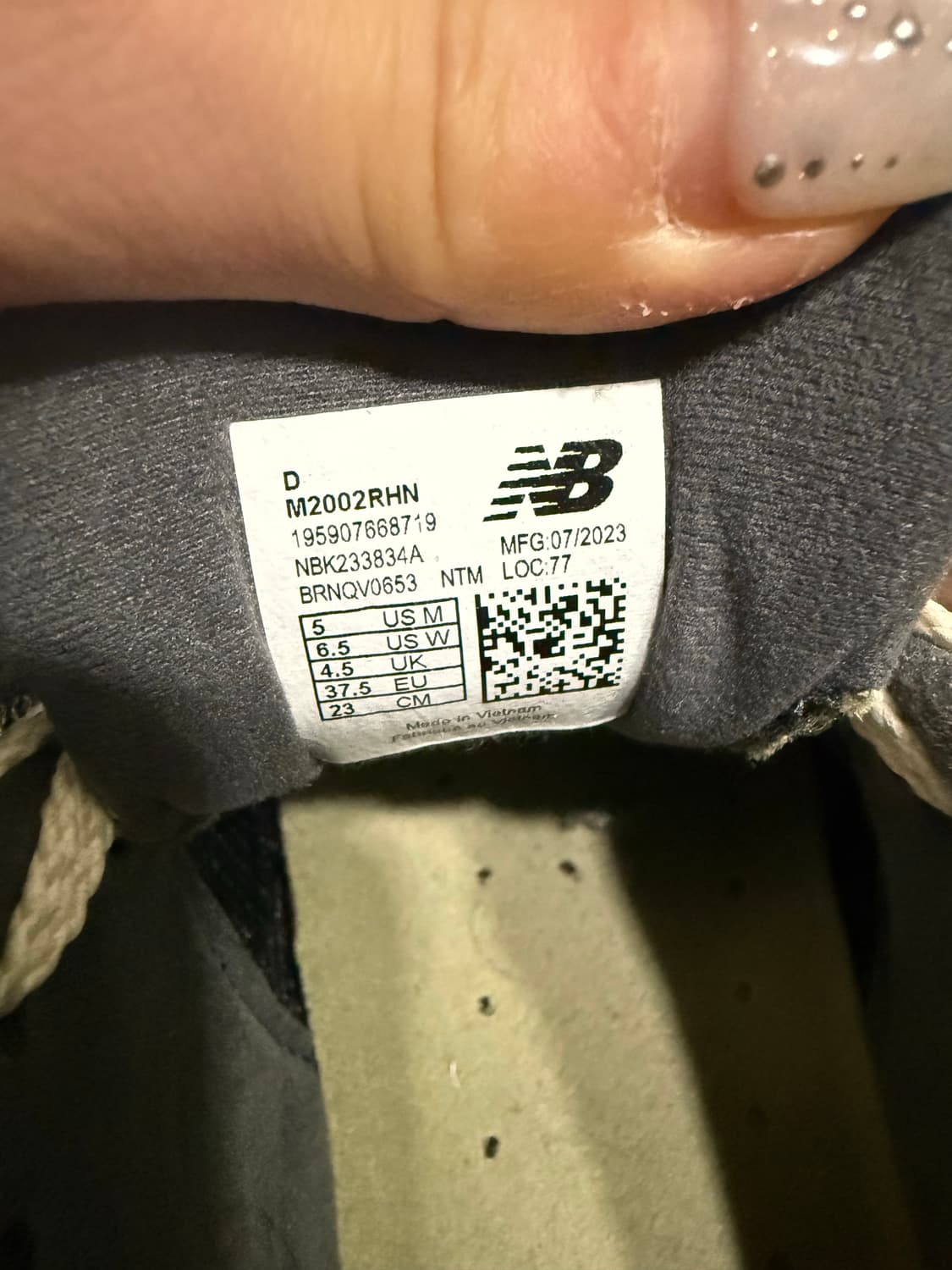 뉴발란스 2002r 카키 230 상품이미지2