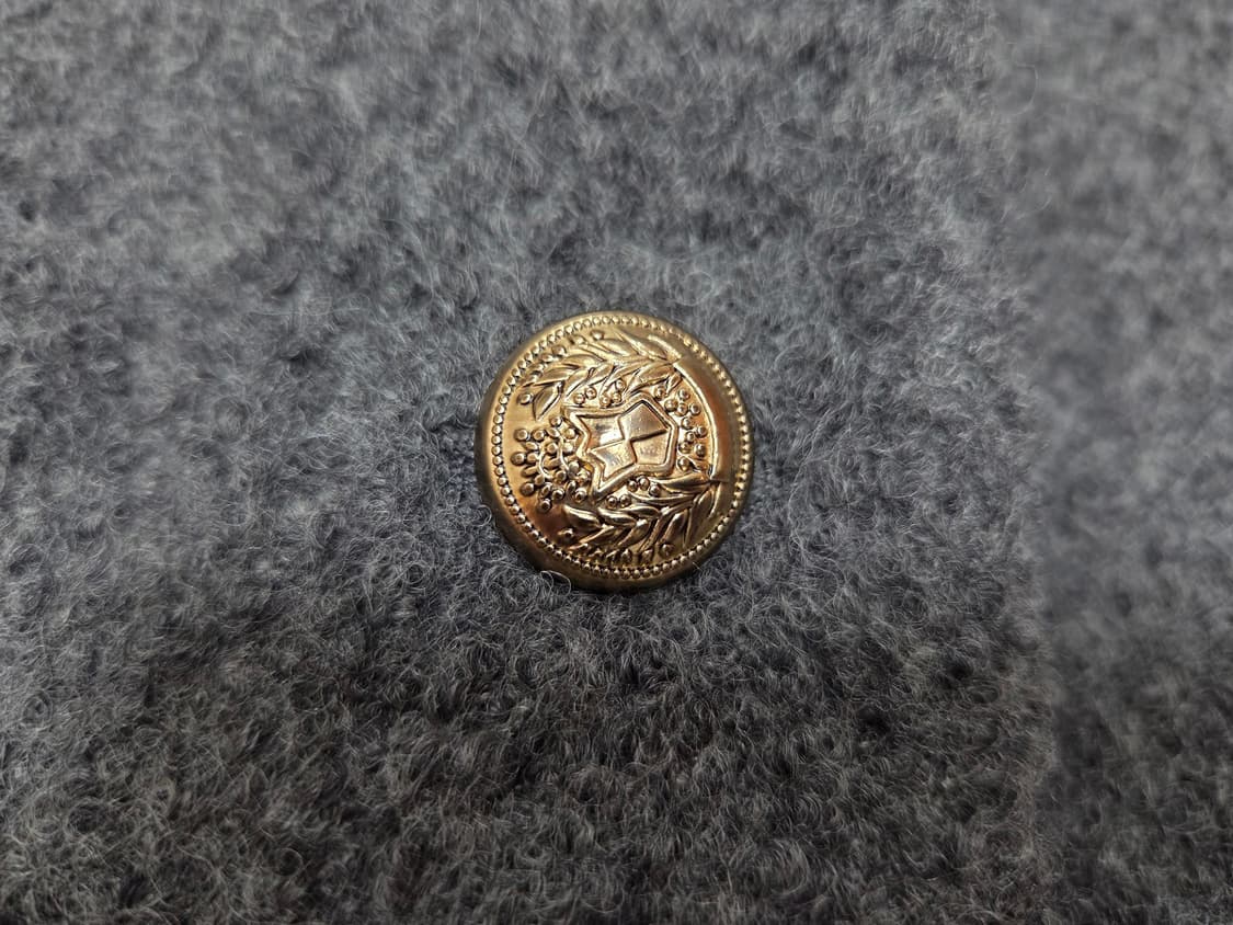 메이비베이비(MAYBEBABY) 디어리스트 메리노울 금장버튼 자켓 새상품 상품이미지9