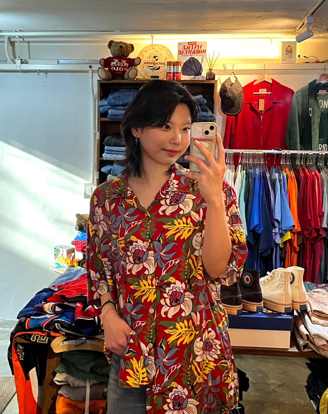 폴로 진스 하와이안 셔츠 (Polo Jeans shirt) 상품이미지1