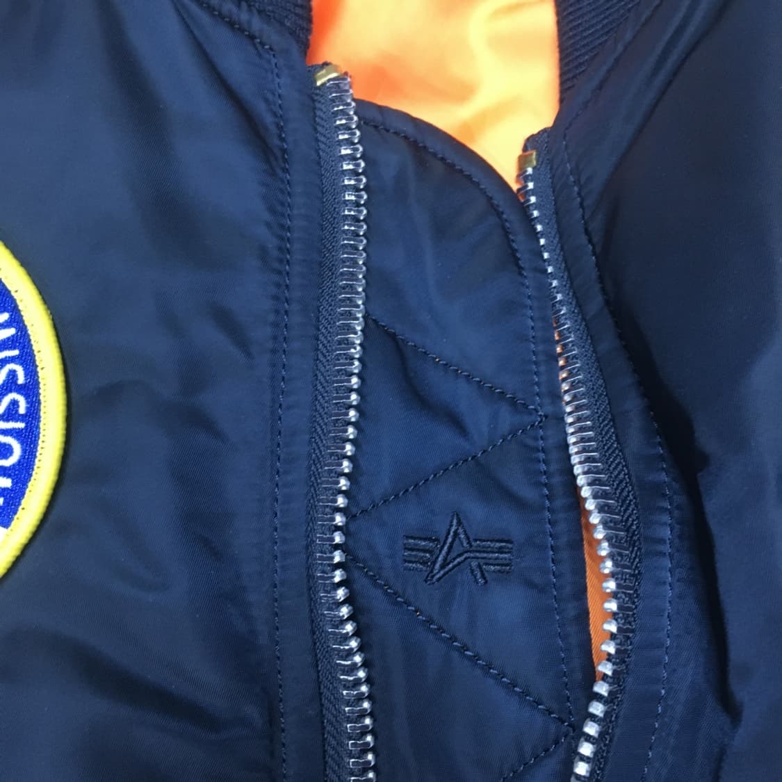 알파인더스트리트 나사 MA-1 항공점퍼 DD06 상품이미지4