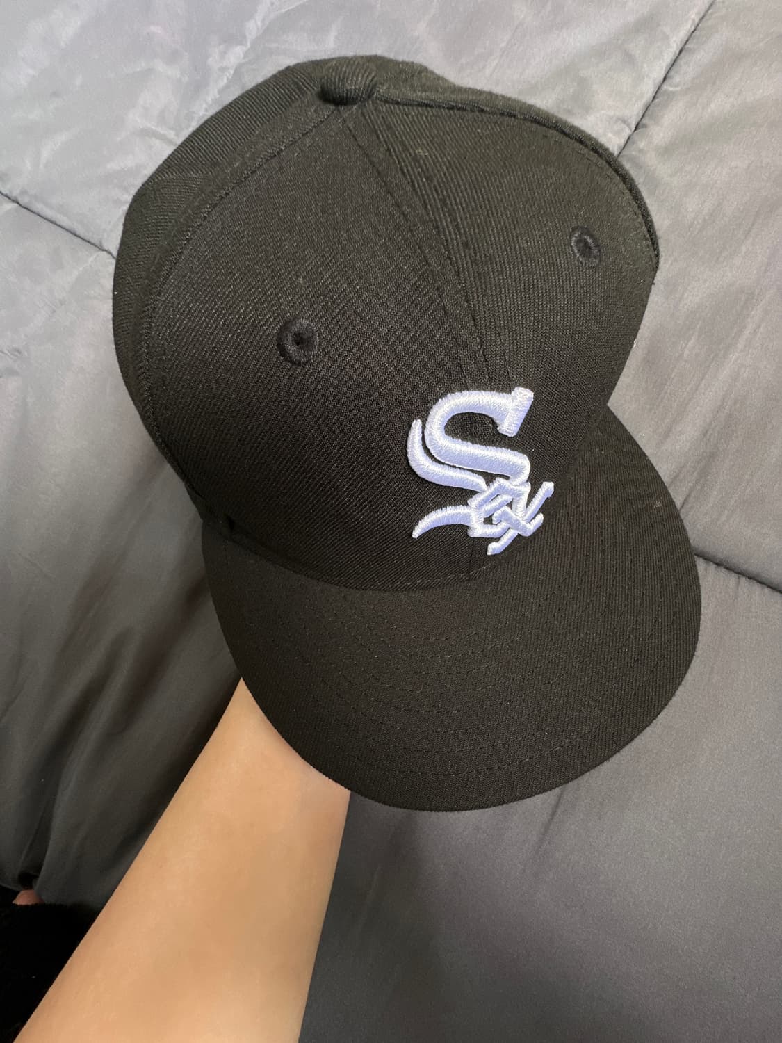뉴에라 MLB 어센틱 시카고 화이트삭스 피티드캡 게임 블랙 상품이미지3