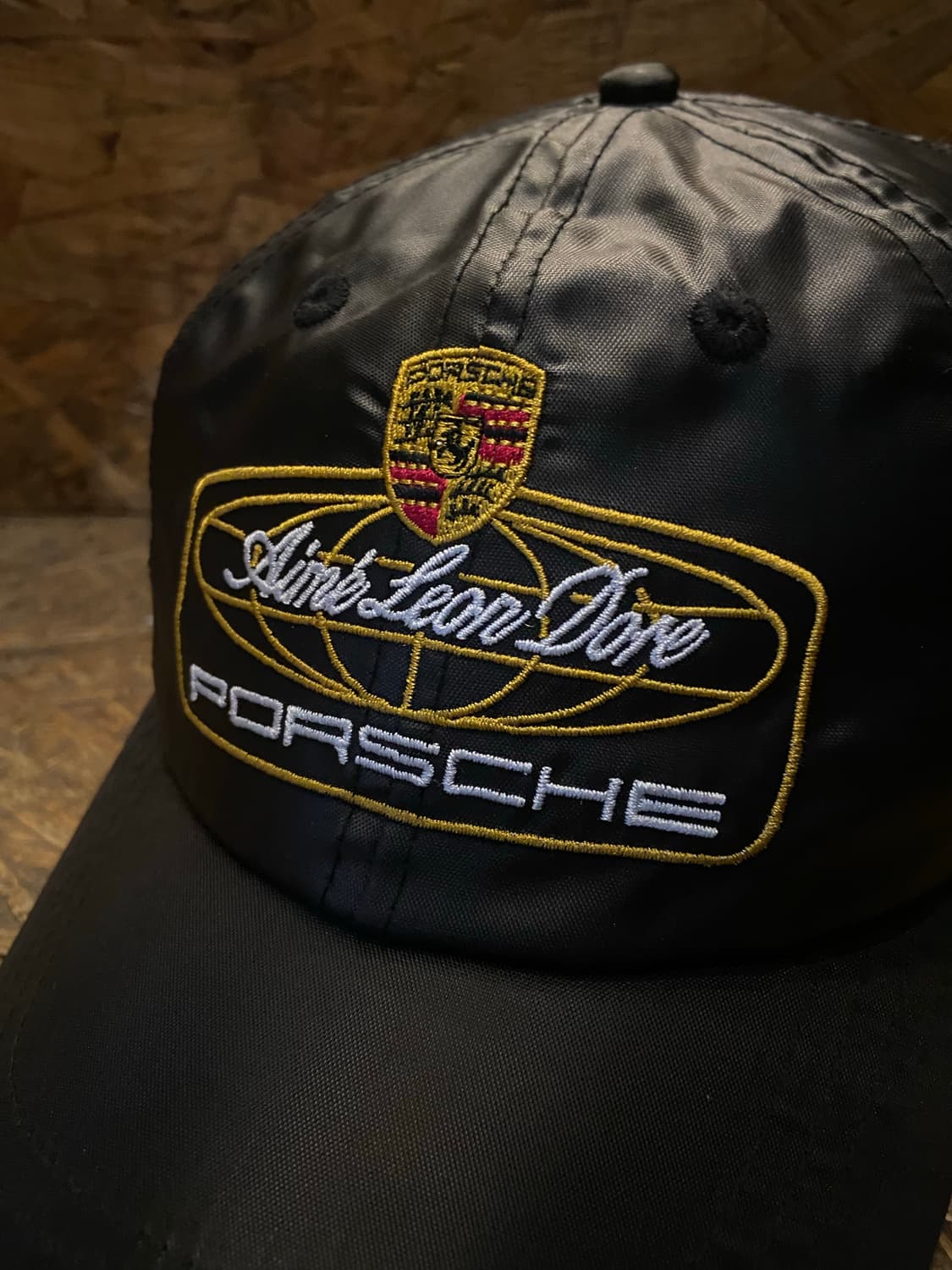 Porsche 포르쉐 나일론 로고 제트 블랙 볼캡 상품이미지1