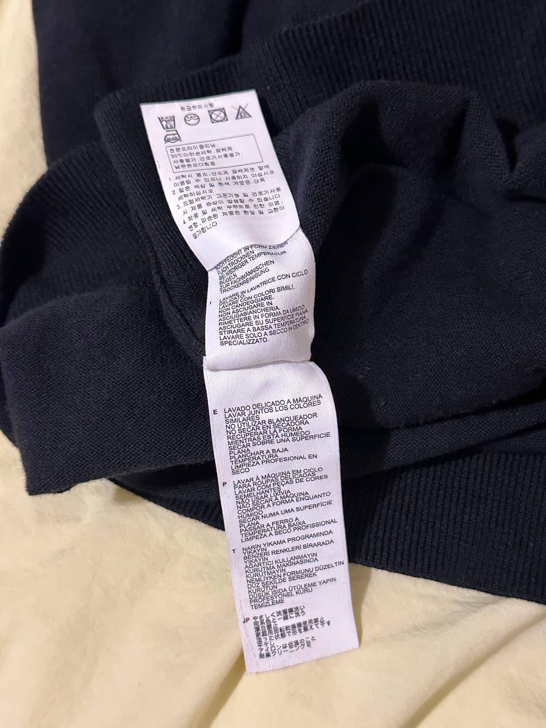 프레드페리 풀집업 블랙 상품이미지7