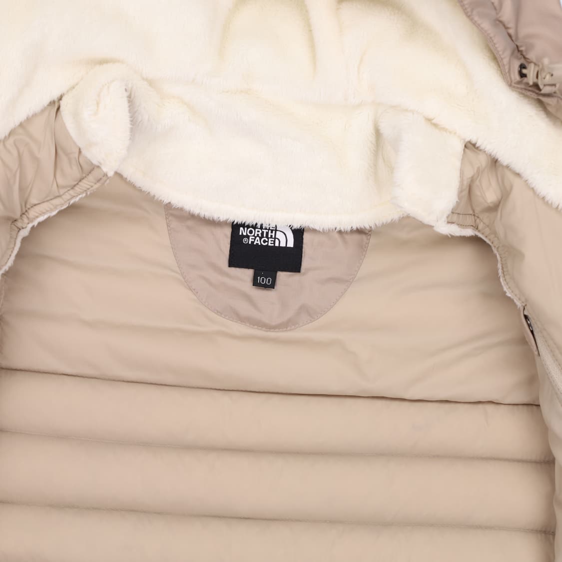 [100] 노스페이스 여성 구스다운 후리스 후드 패딩 N6975 상품이미지6