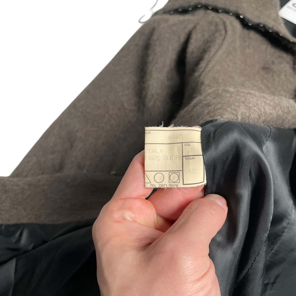 A-mar 모헤어 블렌드 멀티 후크 코트 (italy)   상품이미지10