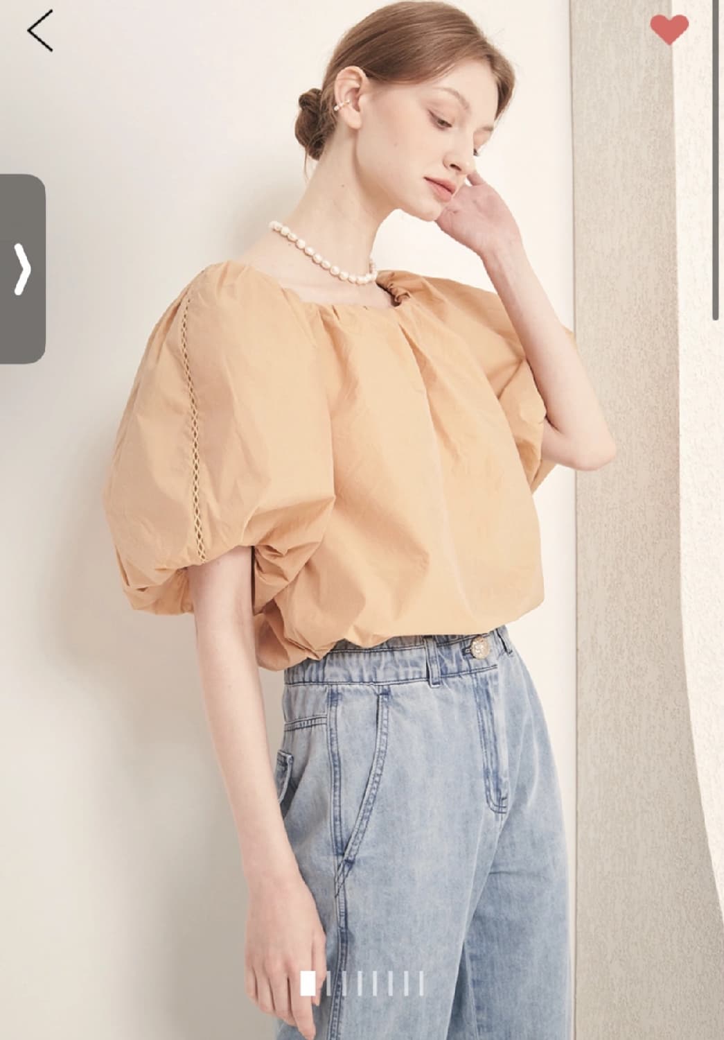 22 MINE 마인 벌룬 슬리브 블라우스 55 상품이미지1