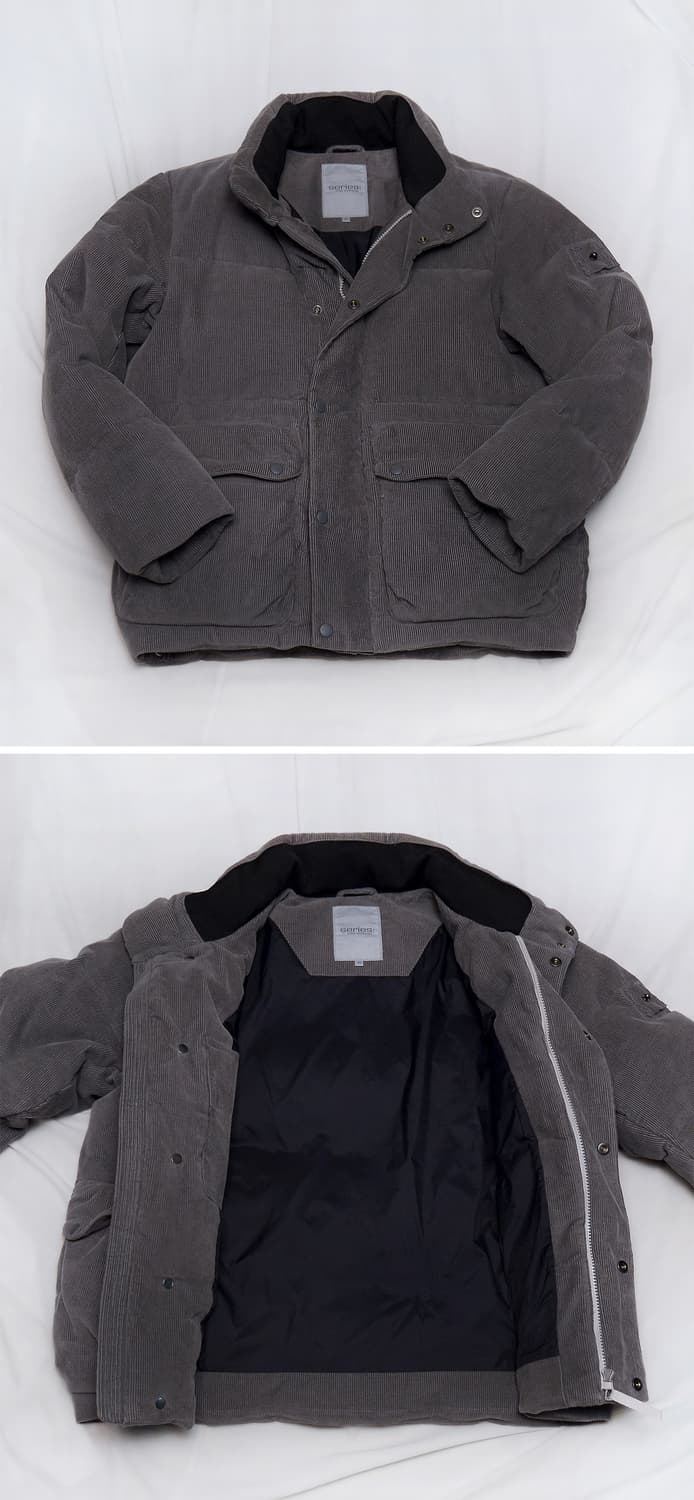 시리즈 (series) 투르쿠 코듀로이 헤비 구스다운 숏패딩 (100+) 상품이미지2