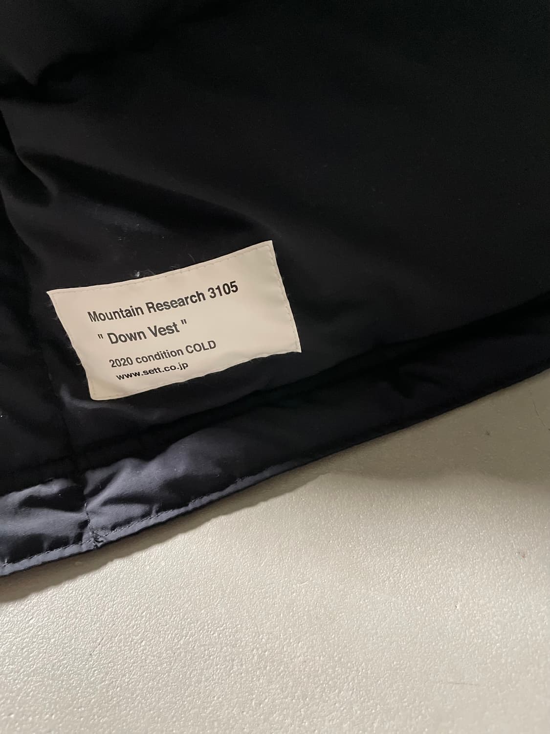 마운틴 리서치 3105 “Down Vest” 상품이미지4