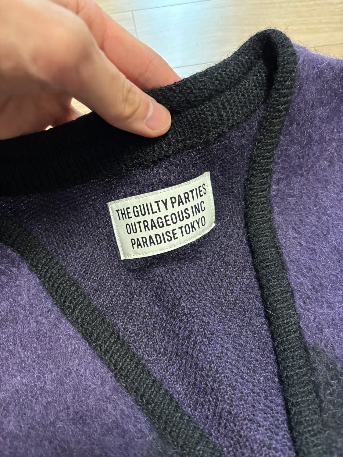 [M] 와코마리아 모헤어 가디건 상품이미지3