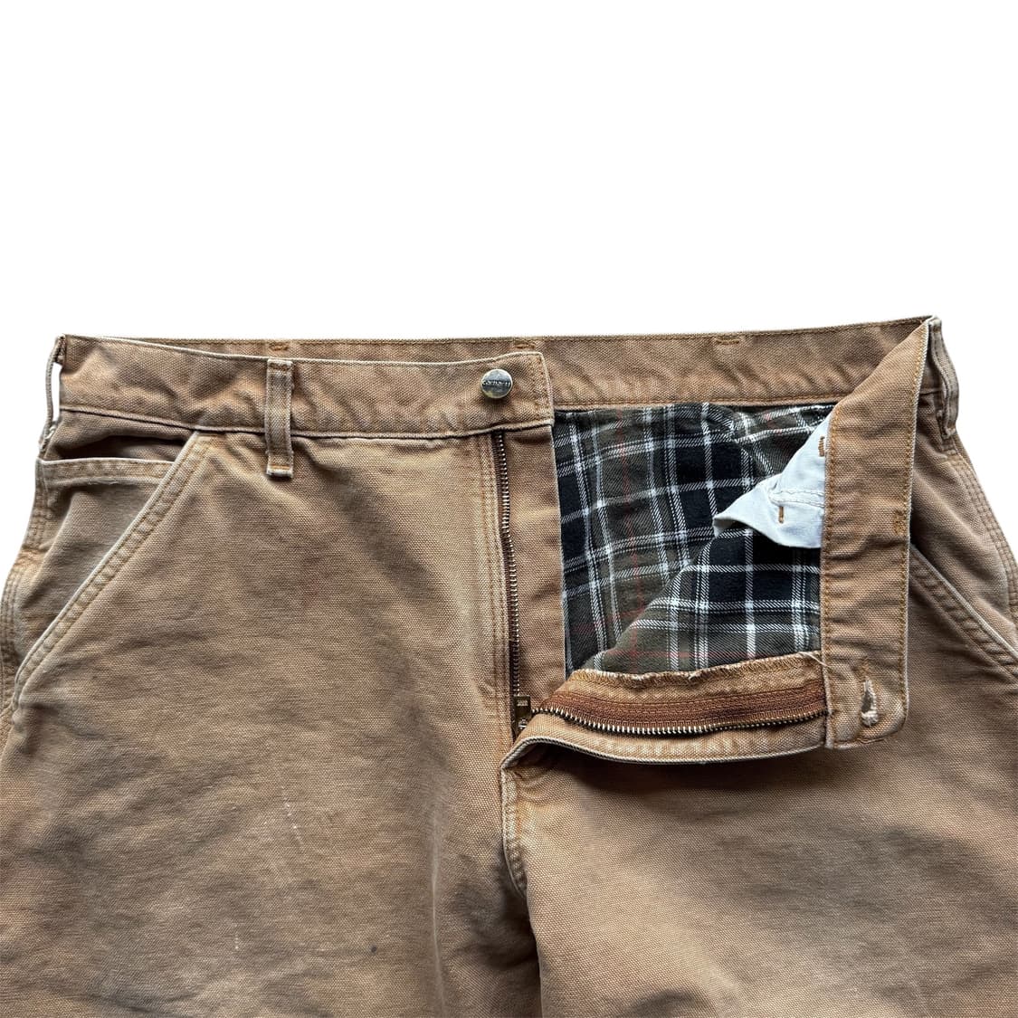 칼하트 B111 싱글니 카펜터 팬츠 브라운 상품이미지6