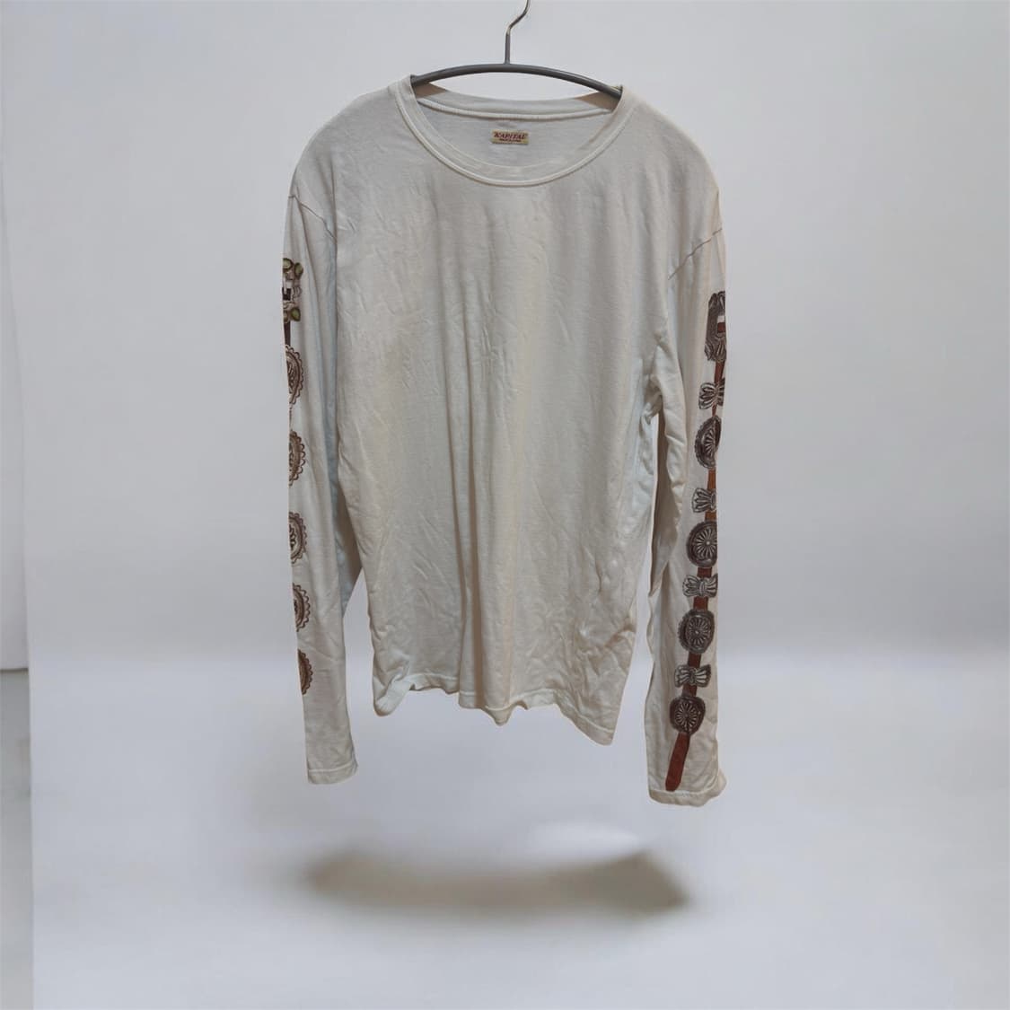 캐피탈 콘초 롱슬리브(white) 상품이미지1