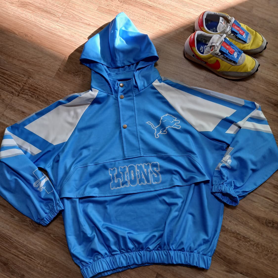 lions 라이온스 아노락 오버핏 져지 후드 스트릿 상품이미지2