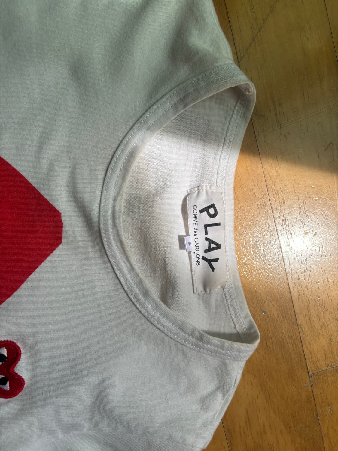 꼼데 도트 반팔티 상품이미지2