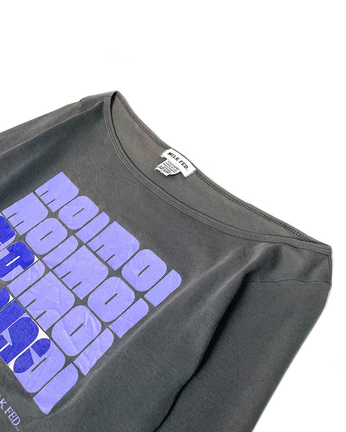 MILK FED 보트넥 티셔츠  상품이미지3