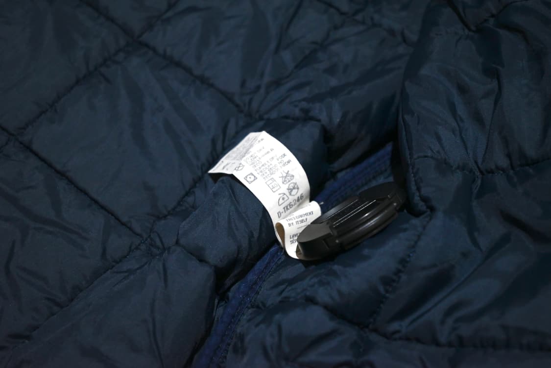 Armani jeans 90s indigo quilting jacket 상품이미지7