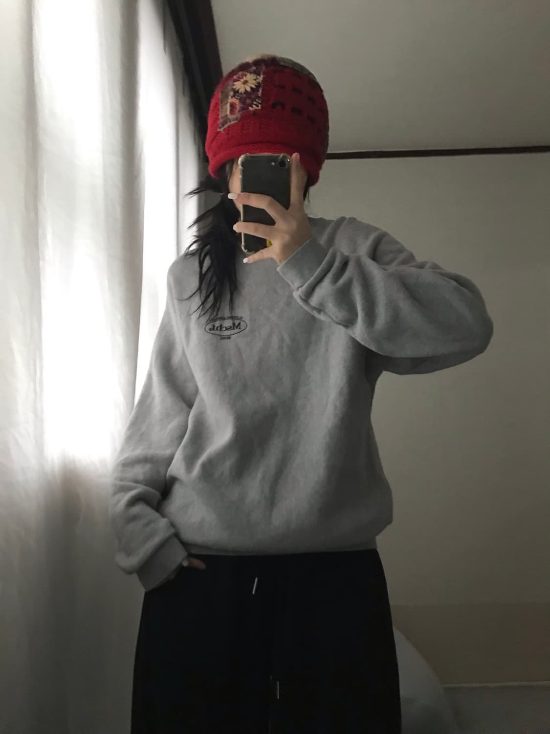 미스치프 서울 그레이 맨투맨 상품이미지4