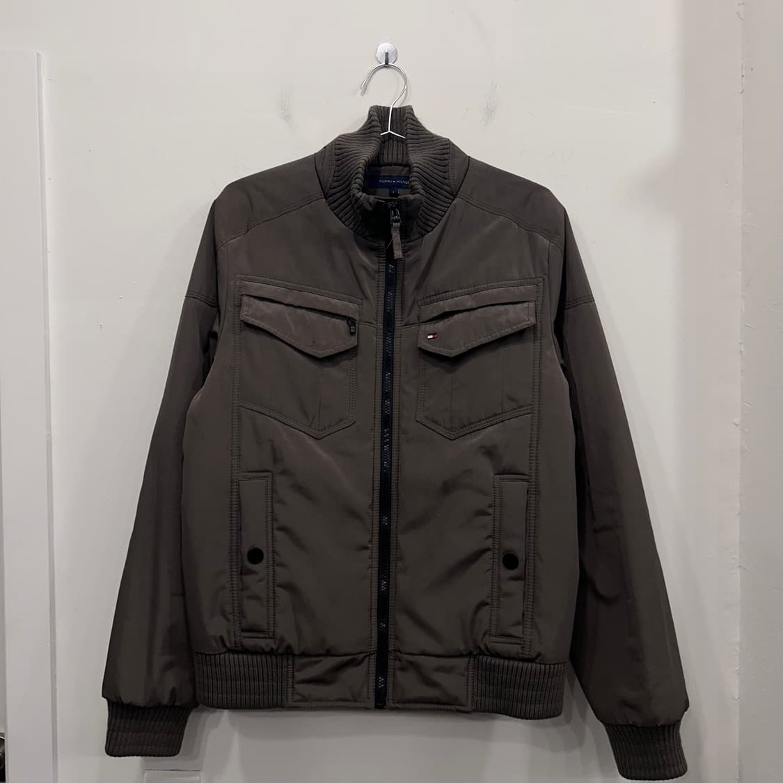 타미힐피거 더블포켓 나일론 누빔 워크자켓 상품이미지2