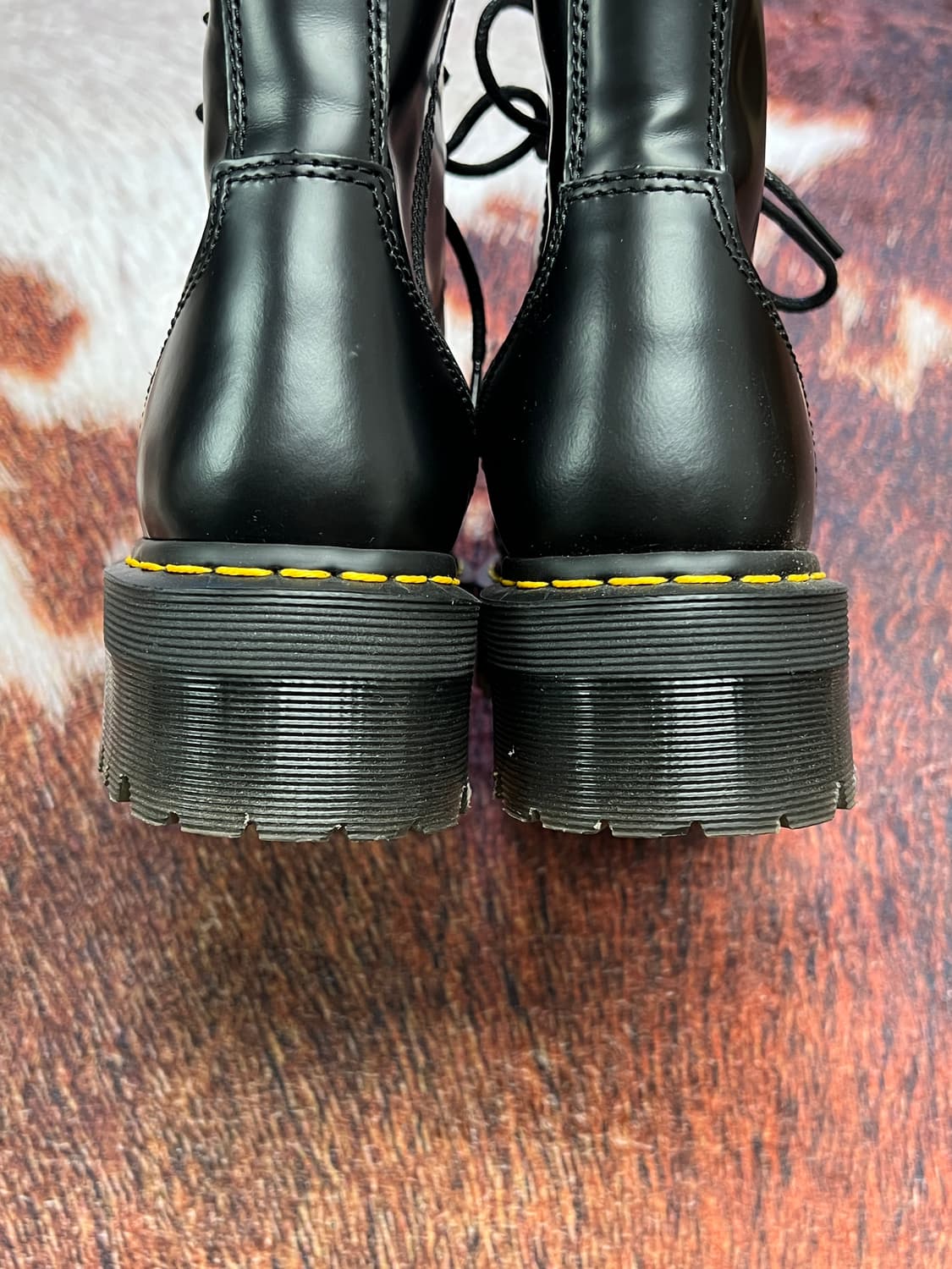 [41] 닥터마틴 제이든 플랫폼 워커 스무스 블랙 상품이미지4