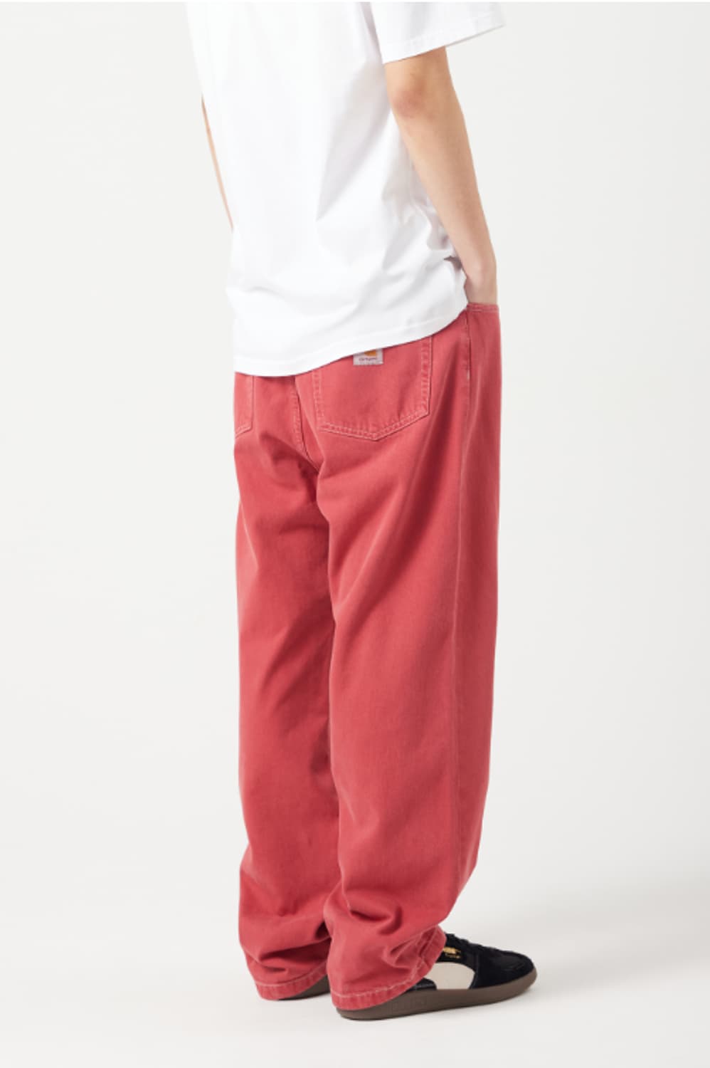 칼하트 wip 랜든 팬츠 landon pants 핑크 30 상품이미지3