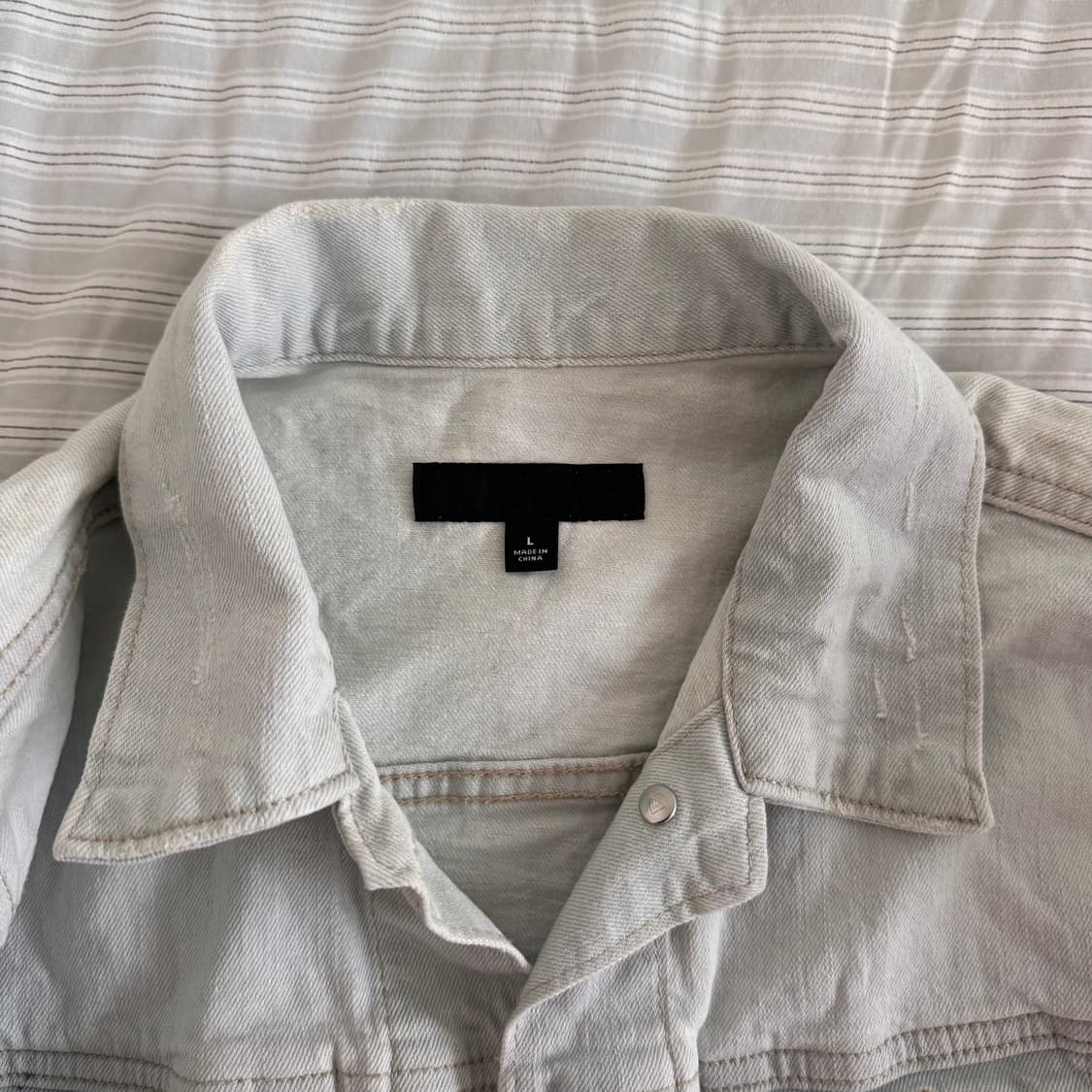 japan uniqlo denim jacket 상품이미지3