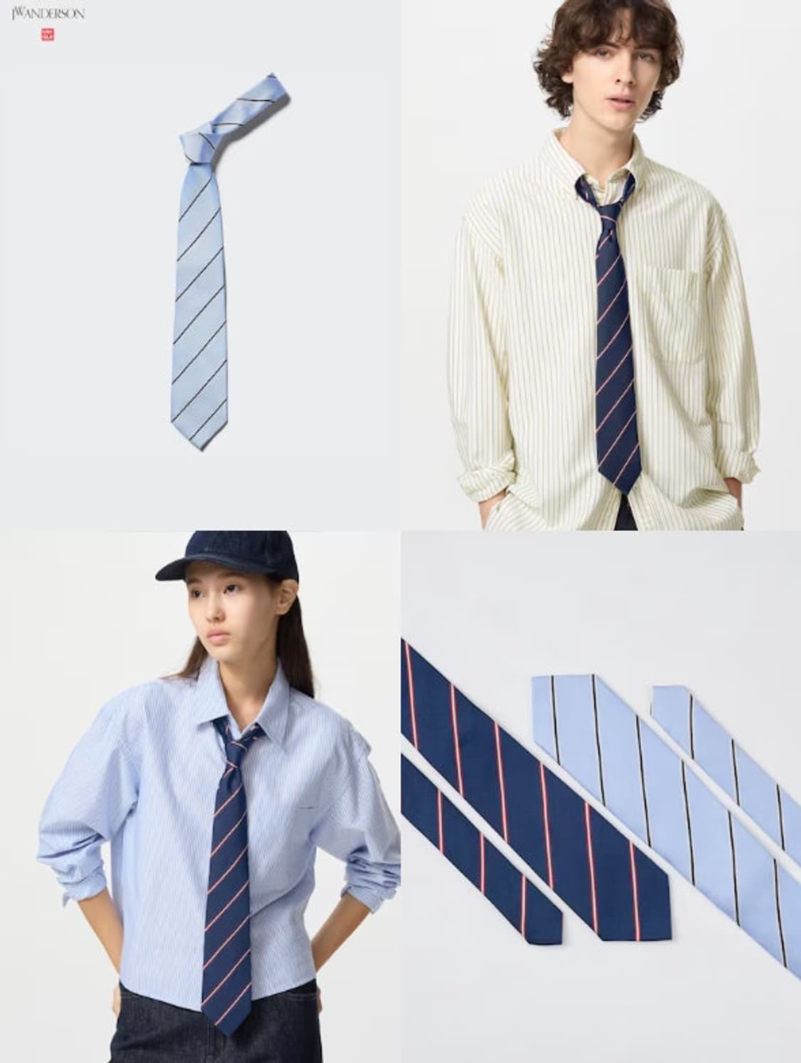 유니클로 jw앤더슨 넥타이 미개봉 새상품 판매합니다 :) 상품이미지2