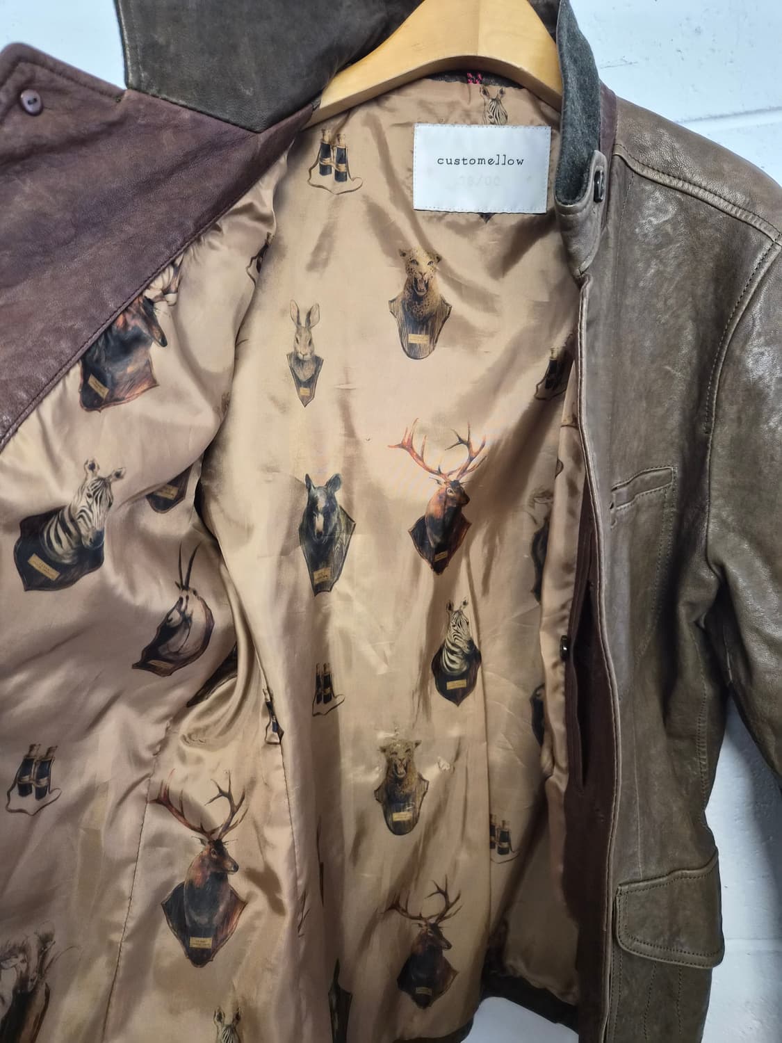 95) 커스텀 멜로우 양가죽 자켓 팝니다 상품이미지4