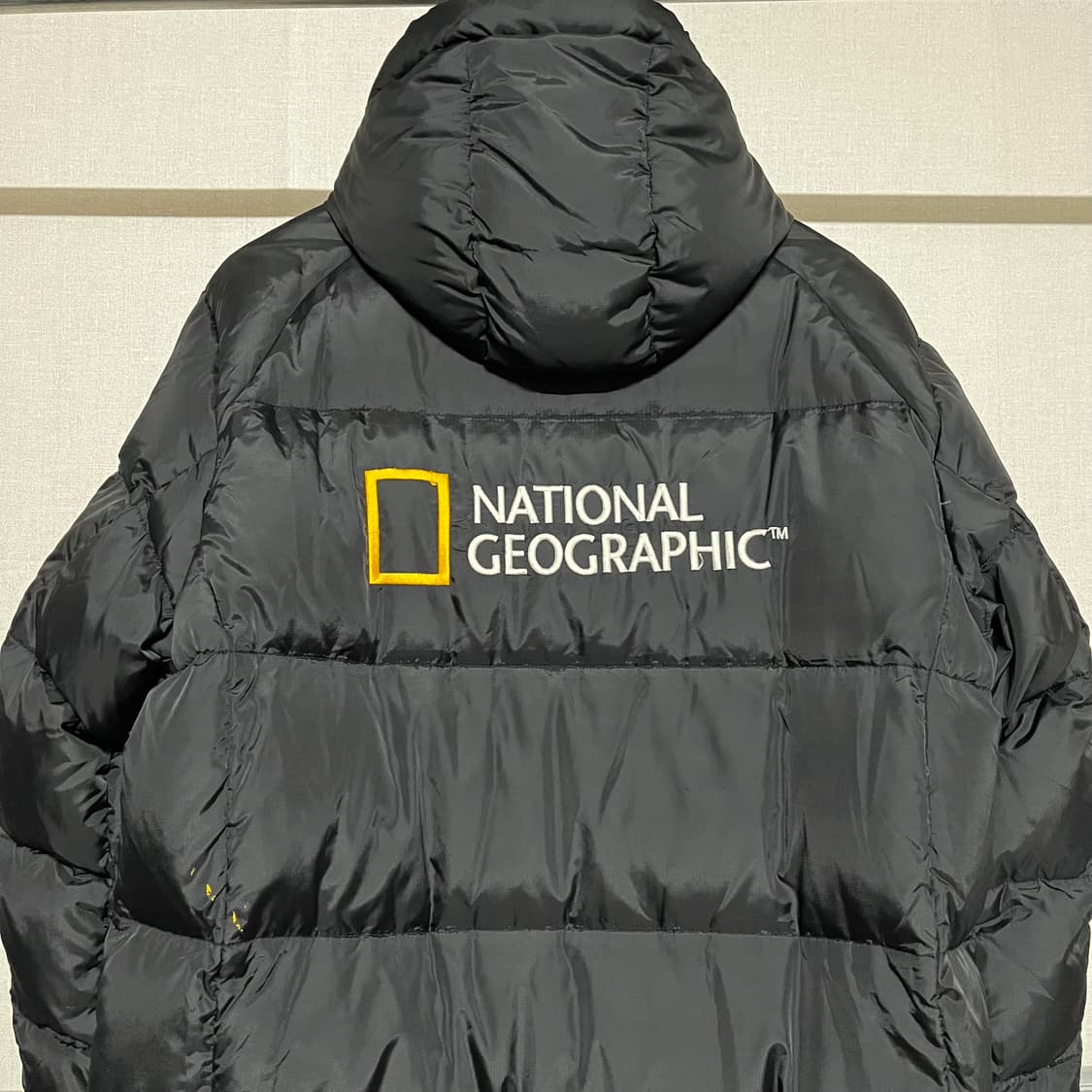 내셔널지오그래픽 블랙 롱패딩 L 상품이미지10