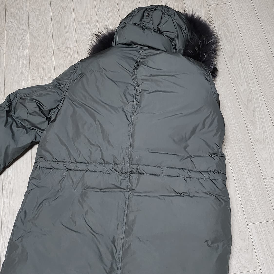 새상품《SIEG 덕다운 패딩점퍼》후드퍼-라쿤 (남녀공용) 상품이미지3