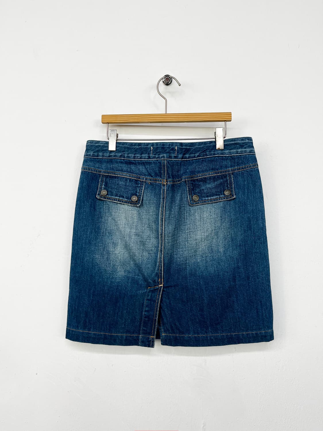 베네통 데님 스커트 상품이미지8