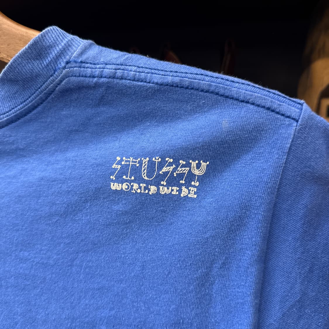 00s 스투시 월드와이드 스컬 그래픽 반팔 티셔츠 N840   상품이미지5