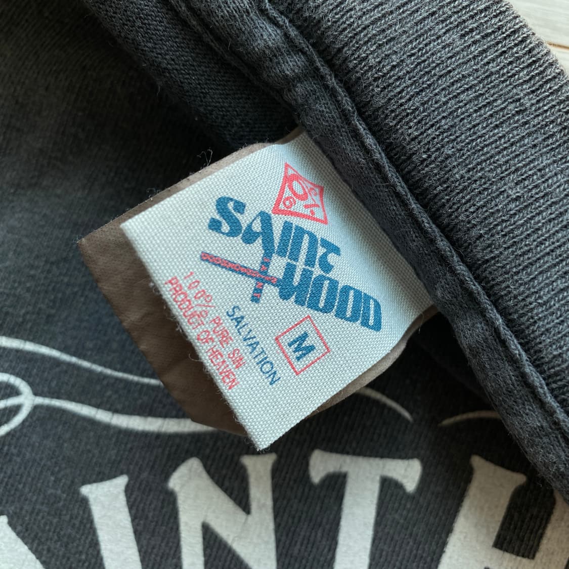 세인트미카엘 X 네이버후드 반팔티셔츠 M사이즈 상품이미지5