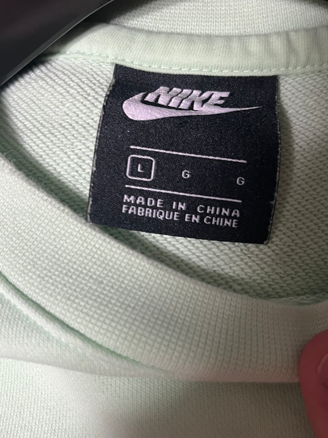 나이키 민트그린 맨투맨 상품이미지4