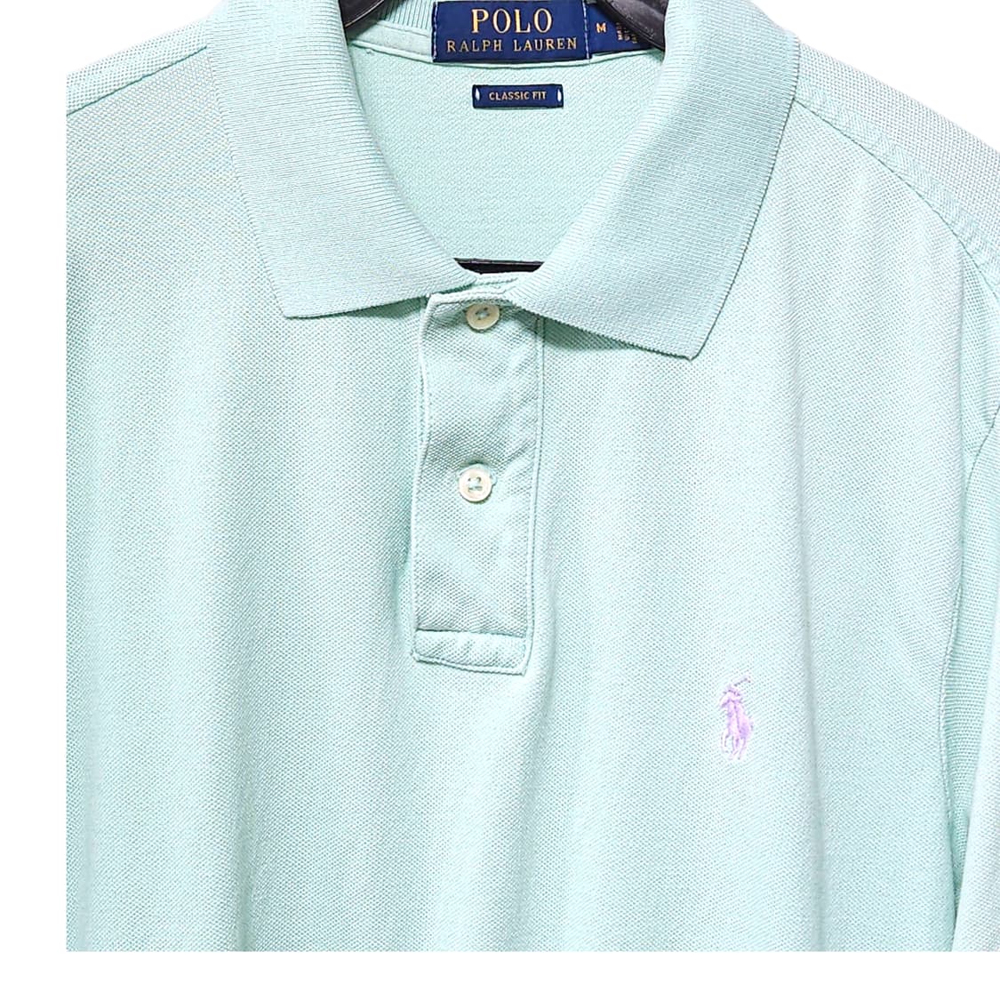 POLO 폴로 민트 커스텀 크롭 반팔 카라티 FREE 상품이미지2