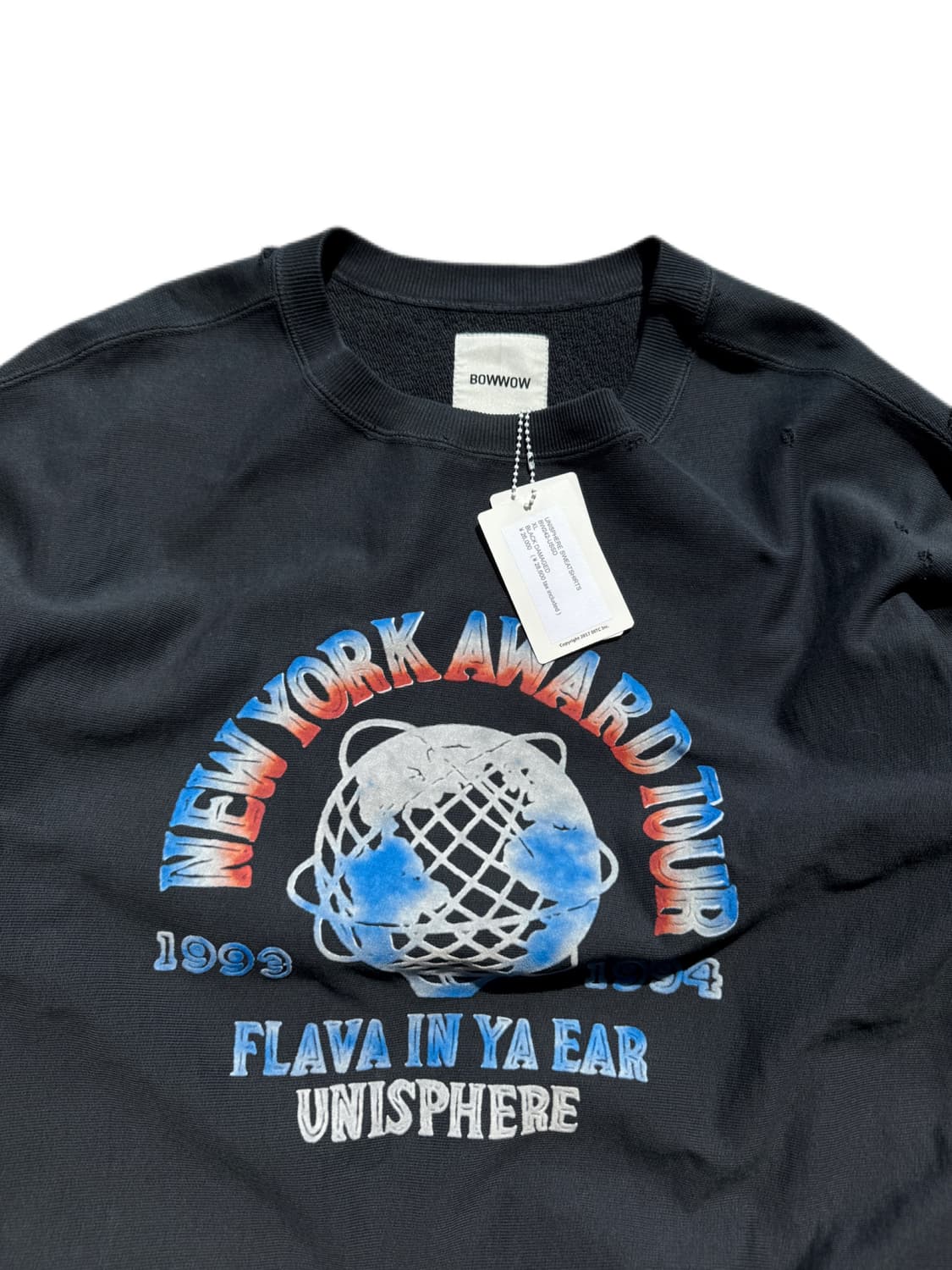(새상품)바우와우 유니스피어 스웻셔츠 XL(2XL) 상품이미지3